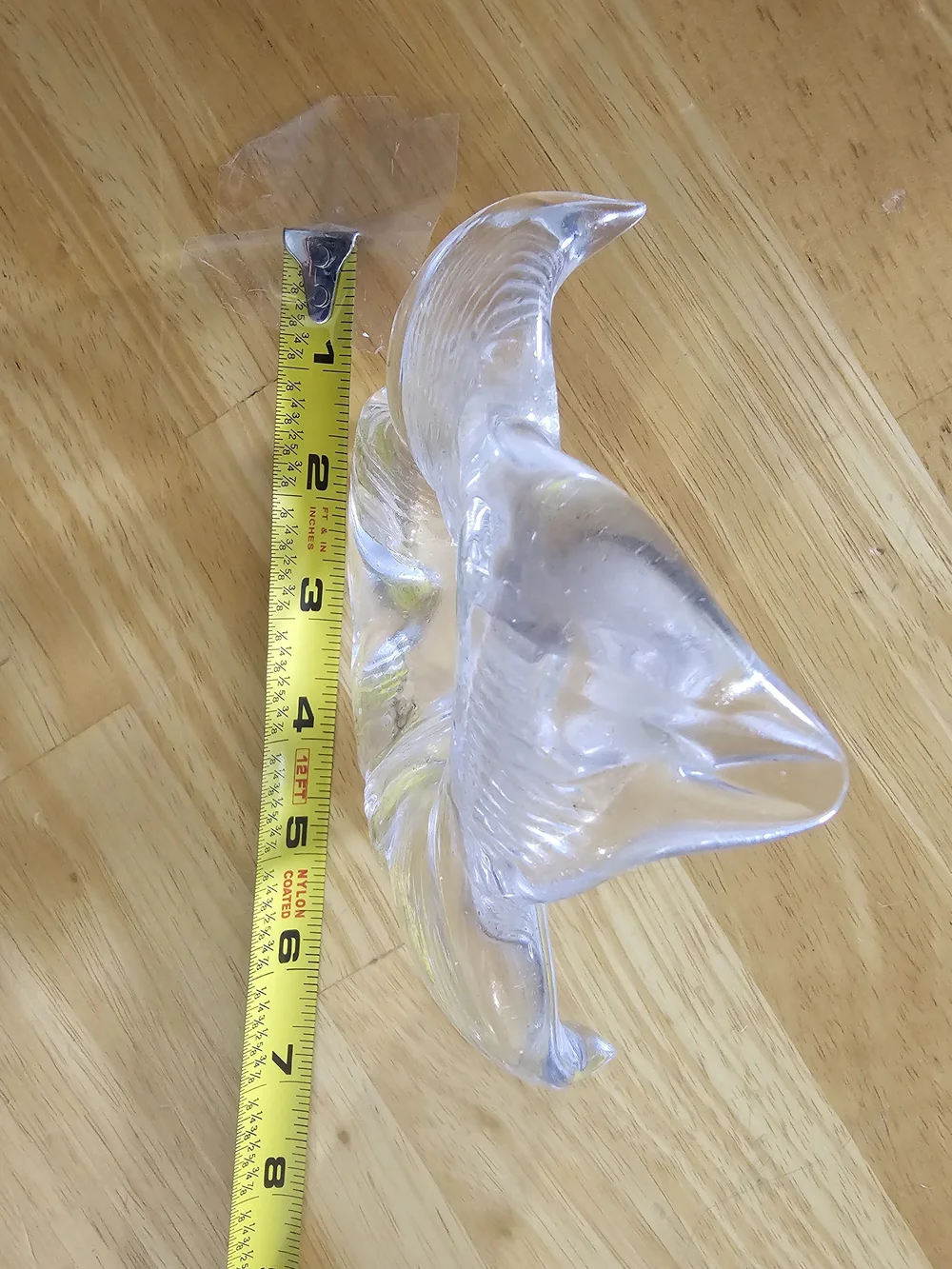 Two's Company Clear Glass Flower Bud